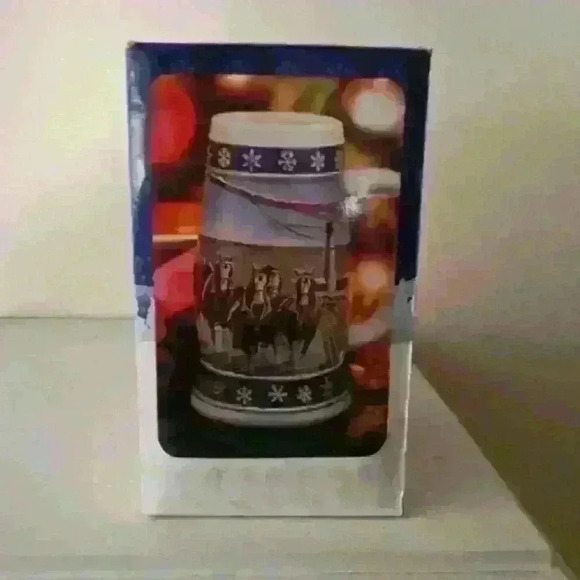 Anheuser  holiday stein. Brand new in box collectors nwt - Picture 6 of 10